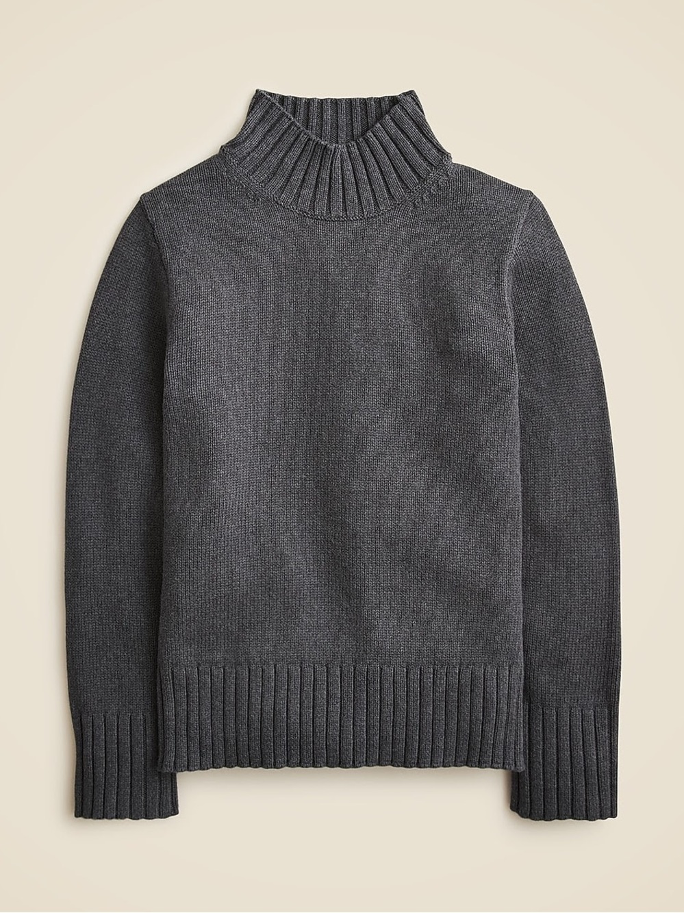 J. Crew Charcoal Turtleneck Sweater